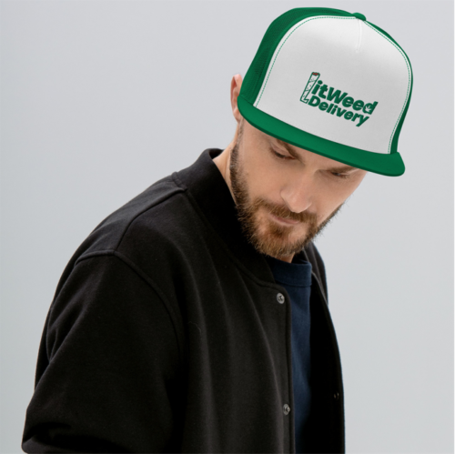 5 Panel Trucker Cap- Lit Weed Delivery