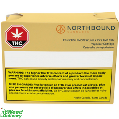 CBN:CBD Lemon Skunk – 1g – CBD: 44.6% – 50.6% - Image 2