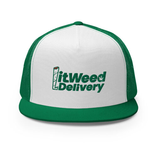 5 Panel Trucker Cap- Lit Weed Delivery