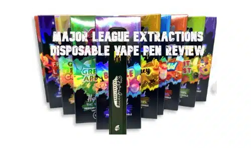 Major League Extractions Disposable Vape Pen Review