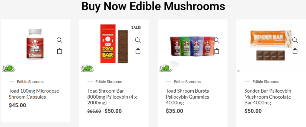 Edible Mushrooms Guide